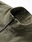 abordables Chaquetas y abrigos de hombre-Hombre Chaqueta de Invierno Chaqueta de Pana Chaqueta de lana Chaqueta casual Diario Vacaciones Mantiene abrigado Bolsillo Vellón Otoño invierno Plano Moda Ropa de calle Escote Chino Regular Negro