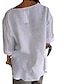 cheap Women&#039;s Blouses &amp; Shirts-Women&#039;s Shirt Blouse Daily Basic Casual Long Sleeve White Spring &amp;  Fall