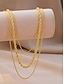 ieftine Coliere &amp; Pandative-colier choker cromat pentru femei la modă elegantă artistică stratificată de nuntă colier pentru petrecerea de nuntă ziua îndrăgostiților