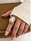 voordelige Dames ringen-barokke parel statement ring voor dames – verstelbaar ontwerp voor elegante en formele gelegenheden