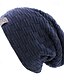 preiswerte Beanie Hat-Herren Unisex Beanie Mütze Wintermützen Wollmützen 骷髅头毛线帽 Strickmütze Schwarz Wein Acrylfasern Strick Gemütlich Freizeitskleidung Ausgehen Solide / einfarbig Warm