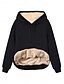 billiga Fleece-fodrade jackor-Dam Vinterkappa Sherpajacka Hoodiejacka Utomhus Gata Dagliga kläder Höst Vinter Normal Täcka Normal Håller värmen Andningsfunktion Stylish Ledigt Jacka Långärmad Slät Med fickor Blixtlås i fullängd