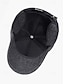 billige Herrehatter-ull-baseballcaps for menn med øreklaffer – varm og stilig fiskebensmønsterlue, tilgjengelig i grå, mørkegrå og brun, perfekt for utendørsaktiviteter i kaldt vær