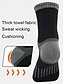 preiswerte Herrenhandschuhe-Thermo-Wandersocken für Herren mit Polsterung – atmungsaktiv und feuchtigkeitsableitend für Outdoor-Winterabenteuer