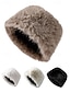 economico Cappelli da donna-cappello invernale in pelliccia sintetica da donna – elegante berretto soffice in stile russo per il freddo