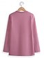 economico Tute da donna-Completo da donna in 2 pezzi felpa con pantaloni in pile maniche lunghe collo a giro stampa con lettere casual rosa scuro blu grigio autunno vestibilità regolare