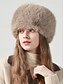 economico Cappelli da donna-cappello invernale in pelliccia sintetica da donna – elegante berretto soffice in stile russo per il freddo