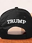 cheap Men&#039;s Hats-Men&#039;s Baseball Cap Trump Hat MAKE AMERICA GREAT AGAIN Sun Hat Black Red Cotton Embroidered Fashion Casual Street Daily Letter American US Flag Adjustable Sunscreen Breathable