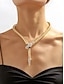 cheap Women&#039;s Necklace-Elegant Gold Snake Necklace for Women – Rhinestone-Encrusted Statement Jewelry with Serpentine Design for Special Occasions and Parties