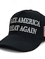 cheap Men&#039;s Hats-Men&#039;s Baseball Cap Trump Hat MAKE AMERICA GREAT AGAIN Sun Hat Black Red Cotton Embroidered Fashion Casual Street Daily Letter American US Flag Adjustable Sunscreen Breathable