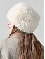 economico Cappelli da donna-cappello invernale in pelliccia sintetica da donna – elegante berretto soffice in stile russo per il freddo