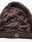 preiswerte Beanie Hat-Herren Unisex Beanie Mütze Wintermützen Wollmützen 骷髅头毛线帽 Strickmütze Schwarz Wein Acrylfasern Strick Gemütlich Freizeitskleidung Ausgehen Solide / einfarbig Warm