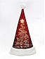 cheap Accessories For Women-Christmas Santa Hat with Festive Tree Design – Holiday Party Accessory for Adults and Kids