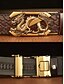 abordables Cinturones de hombre-Cinturón de cuero marrón para hombre con diseño de dragón en relieve y hebilla dorada: estilo vintage, perfecto para ropa formal e informal