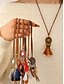 preiswerte Halskette für Damen-Boho-Quastenkette für Damen mit Lederband und Traumfänger-Anhänger – perfekt für Festivals und den Bohemian-Stil