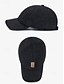 billige Herrehatter-ull-baseballcaps for menn med øreklaffer – varm og stilig fiskebensmønsterlue, tilgjengelig i grå, mørkegrå og brun, perfekt for utendørsaktiviteter i kaldt vær