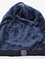preiswerte Beanie Hat-Herren Unisex Beanie Mütze Wintermützen Wollmützen 骷髅头毛线帽 Strickmütze Schwarz Wein Acrylfasern Strick Gemütlich Freizeitskleidung Ausgehen Solide / einfarbig Warm