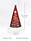 cheap Accessories For Women-Christmas Santa Hat with Festive Tree Design – Holiday Party Accessory for Adults and Kids