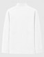 cheap Men&#039;s Classic Polo-Men&#039;s Waffle Polo Shirt Pullover Home Sports Outdoor Daily Wear Quarter Zip Long Sleeve Fashionable and Comfortable Color Block Zipper Pocket Spring and Autumn Cross-season Classic Style