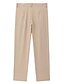 abordables Delgado-Hombre pantalones de traje Pantalones pantalones Pantalones de verano Pantalones casuales Bolsillo delantero Pierna recta Plano Comodidad Longitud total Boda Negocio Clásico Negro Azul Marino