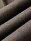 billiga Smal-Herr Kostymbyxor Långbyxor Kinesiska Knappar Ficka Solid färg Komfort Ankellång Formell Fest Arbete Mode Klassisk Stil Svart Aprikos Microelastisk