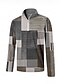economico Cime-Per uomo POLO Grigio Manica lunga Superiore Abbigliamento da golf Abbigliamento Abiti Abbigliamento