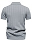 abordables Hauts-Homme T-shirt POLO Noir Abricot Grise Manche Courte Top Tenue de golf Vêtements Tenues Porter des vêtements