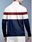 economico Cime-Per uomo POLO Blu scuro Manica lunga Superiore Abbigliamento da golf Abbigliamento Abiti Abbigliamento
