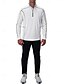 abordables Hauts-Homme T-shirt POLO Blanche manche longue Top Tenue de golf Vêtements Tenues Porter des vêtements