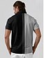 abordables Hauts-Homme T-shirt POLO Noir Manche Courte Top Tenue de golf Vêtements Tenues Porter des vêtements