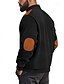 preiswerte Herrenjacken &amp; Herrenmäntel-Herren Leichte Jacke Sommerjacke Cordjacke übergangsjacke Urlaub Täglich Verschleißfest Tasche Frühling &amp; Herbst Farbblock Mode Klassisch Stehkragen Regulär Schwarz Weiß Marineblau Aprikose Kaffee