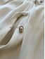 baratos Blusas Simples Femininas-Mulheres Camisa Social Côr Sólida Elegante à moda Casual Manga Longa Gola Alta Tops regulares Trabalho Diário Para Noite Preto Azul Cáqui Bege Verão Primavera Outono