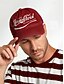 abordables Chapeaux pour hommes-casquette de baseball imprimée religieuse avec motif « profite de Jésus-Christ, tu n'auras jamais soif », chapeau chrétien réglable pour hommes et femmes, parfait pour les vêtements décontractés, les événements religieux et les cadeaux basés sur la foi