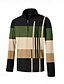 economico Cime-Per uomo POLO Verde militare Manica lunga Superiore Abbigliamento da golf Abbigliamento Abiti Abbigliamento