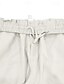 economico Sottile-Per uomo pantaloni della tuta Pantaloni Pantaloni da completo Tasche A cordoncino Vita elastica Liscio Comfort Resistente alle rughe Lunghezza intera Matrimonio Feste Attività commerciale Di tendenza
