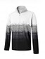 abordables Tapas-Hombre Camisas de polo Negro Manga Larga Camiseta Ropa de golf Ropa Trajes Ropa Ropa