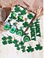 billige Øredobber for kvinner-st. patrick&#039;s day grønne glitter lue øredobber – shamrock design, morsomme festlige smykker for kvinner, perfekt for irske feiringer og høytidsfester
