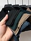 preiswerte Klassisches Poloshirt für Herren-Herren Rippstrick-Oberteil Golf Poloshirts Arbeit Geschäft Kargen Kurzarm Basic Modern Glatt Knopf Gerippt Frühling Sommer Regular Fit Schwarz Marinenblau Grün Khaki Rippstrick-Oberteil