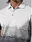 abordables Hauts-Homme T-shirt POLO Noir Manche Courte Top Tenue de golf Vêtements Tenues Porter des vêtements