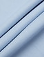 abordables Costumes de mariage-Pour des hommes Mariage Costumes en lin Bleu Ciel Gris Claire Couleur Unie Coupe sur mesure 2 pièces