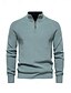 abordables Tapas-Hombre Pulóveres Azul Marino Oscuro Azul Eléctrico Manga Larga Camiseta Ropa de golf Ropa Trajes Ropa Ropa
