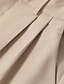abordables Delgado-Hombre pantalones de traje Pantalones pantalones Pantalones de verano Pantalones casuales Bolsillo delantero Pierna recta Plano Comodidad Longitud total Boda Negocio Clásico Negro Azul Marino