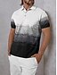 abordables Hauts-Homme T-shirt POLO Noir Manche Courte Top Tenue de golf Vêtements Tenues Porter des vêtements