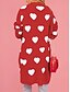 abordables chaquetas casuales-Mujer Pulóveres Cárdigan Elegante Moda Ropa de calle Corazón Frente Abierto Bolsillo De Punto Manga Larga Tops regulares Tejer Exterior Diario Fin de semana Negro Rosa Otoño Invierno