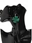billige tilbehør-glitter shamrock drop øreringe – festlige st. Patrick's Day smykker til kvinder, letvægts dinglende design til festligheder og hverdagsbrug