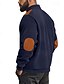 preiswerte Herrenjacken &amp; Herrenmäntel-Herren Leichte Jacke Sommerjacke Cordjacke übergangsjacke Urlaub Täglich Verschleißfest Tasche Frühling &amp; Herbst Farbblock Mode Klassisch Stehkragen Regulär Schwarz Weiß Marineblau Aprikose Kaffee
