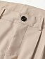 abordables Delgado-Hombre pantalones de traje Pantalones pantalones Pantalones de verano Pantalones casuales Bolsillo delantero Pierna recta Plano Comodidad Longitud total Boda Negocio Clásico Negro Azul Marino