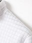 cheap Men&#039;s Classic Polo-Men&#039;s Waffle Polo Shirt Pullover Home Sports Outdoor Daily Wear Quarter Zip Long Sleeve Fashionable and Comfortable Color Block Zipper Pocket Spring and Autumn Cross-season Classic Style
