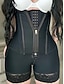 billiga Shapewear-Dam Shapewear Formande trosa NätNightwearNylon Solid färg Svart Purpur Vår &amp; sommar Höst vinter