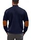 preiswerte Herrenjacken &amp; Herrenmäntel-Herren Leichte Jacke Sommerjacke Cordjacke übergangsjacke Urlaub Täglich Verschleißfest Tasche Frühling &amp; Herbst Farbblock Mode Klassisch Stehkragen Regulär Schwarz Weiß Marineblau Aprikose Kaffee